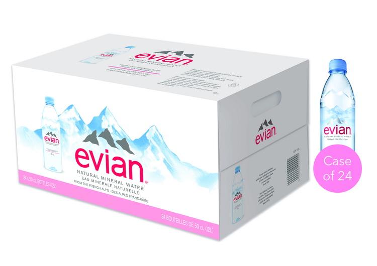 Evian 0,5 л. без газа (24 бут.) - дополнительное фото